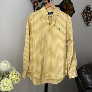 RALPH LAUREN Dress Shirt Button Down Men’s Size L